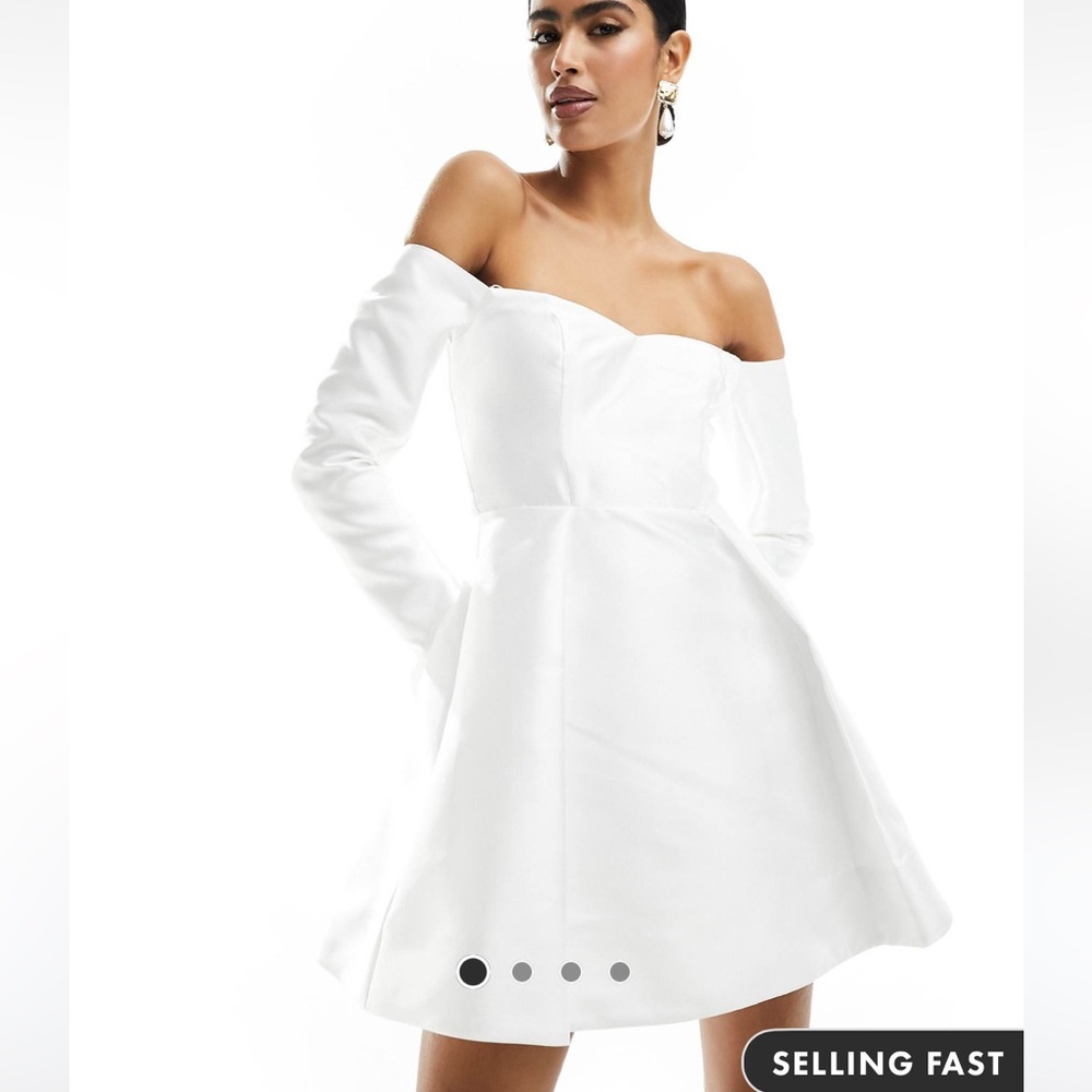 Ever New Bridal Satin Dress
